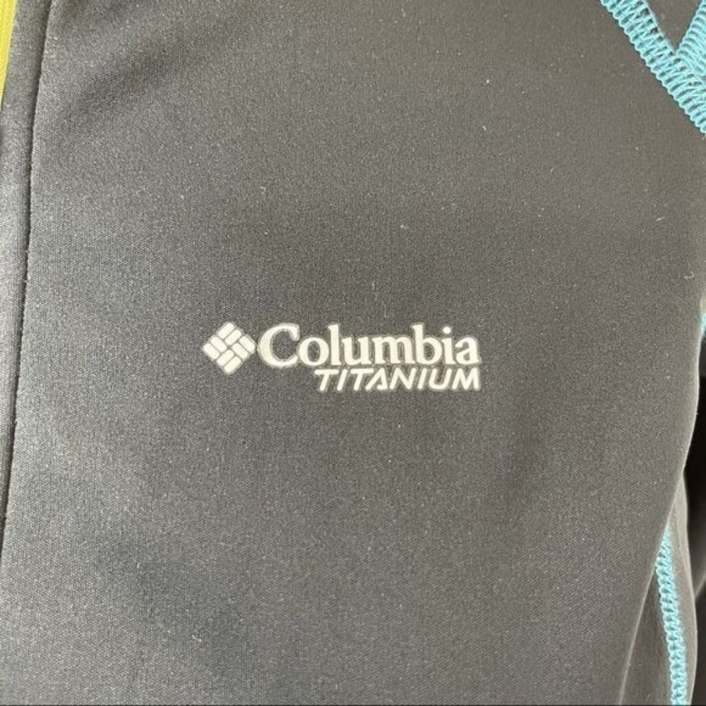 Columbia Titanium Black Omni-Wick Windefend 1/2 Zip Running Athletic Shirt XS - Picture 6 of 8
